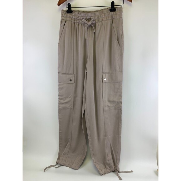 Athleta Celestial High Rise Utility Pant Feather Drawstring 471984 Womens Small - Picture 2 of 16